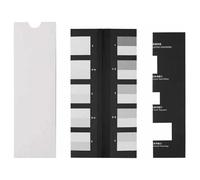 Textile Color Grey Card, Textile Color Fastness Test Card, Standard Grey Scale For Assessing Staining, 5-Level Color Fastness, For Color Fastness Determination Of Textiles(B)
