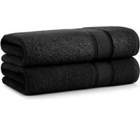 Textile Do 2 X Luxury Hand Towel Set (50 x 80 cm-800 GSM) 100% Egyptian Cotton Hand Towels Super Soft High Absorbent Towels