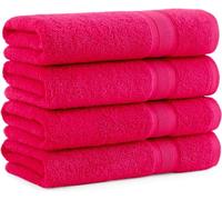 Textile Do 4 X Luxury Face Cloth Towel Set (30 x 30 cm-800 GSM) 100% Egyptian Cotton Wash Cloths Super Soft Flannels Face Cloths for Gym Spa Bathroom