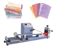 Textile Friction Crockmeter,Electric Color Fastness Tester with Display,Dry Wet Rubbing Tester with 104mm±3mm Head Stroke, Friction Head Round and Square,for Accurate Measurement