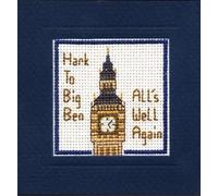 Textile Heritage Big Ben Miniature Card Cross Stitch Kit