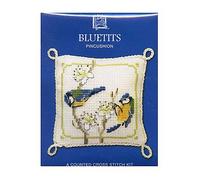 Textile Heritage Bluetits Pin Cushion Cross Stitch Kit