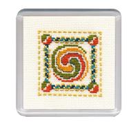 Textile Heritage Coaster Kit - Celtic Spiral