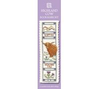 Textile Heritage Collection Cross Stitch Bookmark Kit - Highland Cow