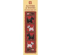 Textile Heritage Collection Cross Stitch Bookmark Kit - Scotties & Westies