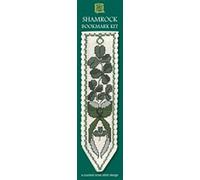 Textile Heritage Collection Cross Stitch Bookmark Kit - Shamrock
