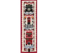 Textile Heritage Collection Cross Stitch Bookmark Kit - Streets of London