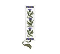 Textile Heritage Collection Cross Stitch Bookmark Kit - Victorian Thistles