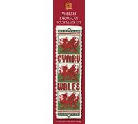 Textile Heritage Collection Cross Stitch Bookmark Kit - Welsh Dragon