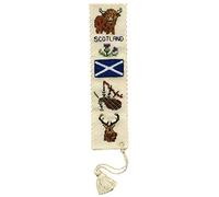 Textile Heritage Counted Cross Stitch Bookmark Kit - Symbols of Scotland