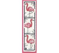 Textile Heritage Flamingo Bookmark Cross Stitch Kit