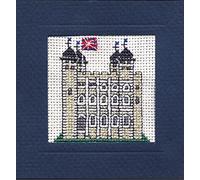 Textile Heritage Tower of London Miniature Card Cross Stitch Kit