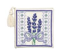 Textile Heritage Victorian Lavender Needle Case Cross Stitch Kit