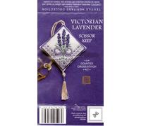Textile Heritage Victorian Lavender Scissor Keep Cross Stitch Kit