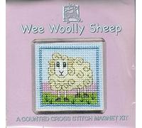 Textile Heritage Wee Woolly Sheep Magnet Cross Stitch Kit