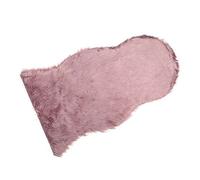 Textile Home Faux Fur Fluffy Sheepskin Shaggy Rugs Soft Floor Bedroom Carpet Hairy Mat (60x110, Mauve)