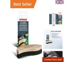 TEXTILE & LEATHER BRUSH 1 piece - for the dry and wet cleaning of textiles an...