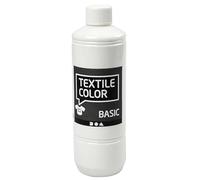 Textile Paint, White, 500ml