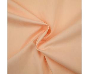 Textile Plaza - PREMIUM POLY COTTON PLAIN DYED FABRIC CRAFT MATERIAL POLYCOTTON 44" (Pink Peach 3096, 1 Metre)