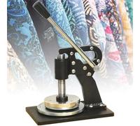 Textile Sampler Cutter, 100cm2 Round Cloth Disc, Hand Pressed Fabric and Leather Cardboard Sample Tool for Home and Craft Projects