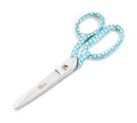 Textile Scissors, Mint, Silver, White, 27 x 9 x 1.5 cm