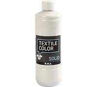 Textile Solid, opaque white, 500ml