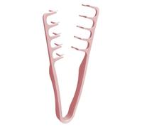 Texture Comb, ABS Wide-Tooth Hair Styling Comb, Roots Volumizing Tool with Seamless Functionality, Bangs Seam Grooming Accessory for Men and Women (Pink)