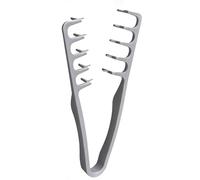 Texture Comb, Volumizing Wide Tooth Comb, Roots Volume Tool, Covering Bangs Seam Texture Styling Combs Accessory for Curl & Straight Hair(Gray)