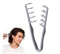 Texture Comb Volumizing Wide-Tooth Hair Styling Comb Roots Volume Tool Incremental Seamless Design Smooth Styling for Most Hair Types Grooming Accessory Seam Covering Bangs Hairdressing Barber Shops