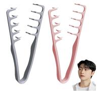 Texture Comb, Volumizing Wide Tooth Hair Styling Comb, Roots Volume Tool, Seamless Bang Cover Styling, Lightweight Design, Hairdressing Accessory for Women & Men (2pc)