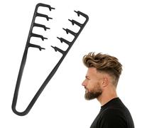 Texture Comb,Volumizing Wide-Tooth Hair Styling Comb Set Detanglers Root Volumizing Bangs Hairdressing Tool Seamless Design Barber Daily Hair Care Tools for Women Men All Hair Types (Black)