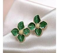Texture Design Natural Stone Beaded Pearl Pendant Earrings for Women Girls Fashion Jewelry Unusual Accessories