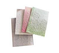 Texture Embossed Folder Butterfly Flower Tree Embossed Stencil Textured Scrapbooking Template Mold for Card Making