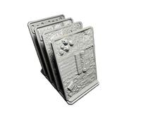 Texture Palette for Dry Brushing Set of 4 Fantasy Sci-Fi Industrial 3D Printed - Unprimed