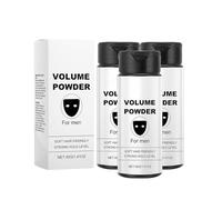 Texture Powder for Men, Natural Hair Powder for Volume and Texture, Easy to Use, Strong Hold without Residue, Masculine Styling All Day, for Men's Hairstyles (40 g, 3 Pieces)