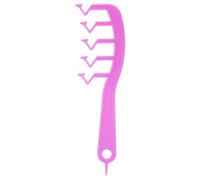 Texture Styling Comb - ABS Wide Tooth Combs, Z-Shaped Professional Seam Covering Hairbrush, Volumizing Wide-Tooth Hair Styling Comb, For Men Women Teen Girls Volume Grooming Scalp Home Massage