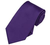 Texture Ties Men's Dark Purple Tie