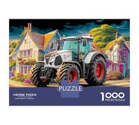 Textured 1000-Piece Puzzle with Raised Details - A Tactile Jigsaw Experience for Adults & Sensory-Seeking Kids. Certain Elements Have A Unique, Touchable Finish.