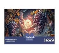 Textured 1000-Piece Puzzle with Raised Details - A Tactile Jigsaw Experience for Adults & Sensory-Seeking Kids. Certain Elements Have A Unique, Touchable Finish.
