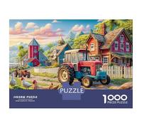 Textured 1000-Piece Puzzle with Raised Details - A Tactile Jigsaw Experience for Adults & Sensory-Seeking Kids. Certain Elements Have A Unique, Touchable Finish.