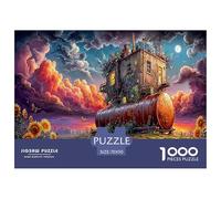 Textured 1000-Piece Puzzle with Raised Details - A Tactile Jigsaw Experience for Adults & Sensory-Seeking Kids. Certain Elements Have A Unique, Touchable Finish.