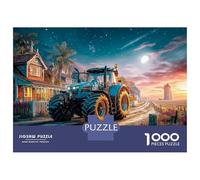 Textured 1000-Piece Puzzle with Raised Details - A Tactile Jigsaw Experience for Adults & Sensory-Seeking Kids. Certain Elements Have A Unique, Touchable Finish.
