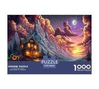 Textured 1000-Piece Puzzle with Raised Details - A Tactile Jigsaw Experience for Adults & Sensory-Seeking Kids. Certain Elements Have A Unique, Touchable Finish.