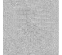 African Queen Rasch Faux Crocodile Skin Wallpaper Animal Print Textured Grey