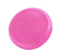Textured Balance Cushion for Dynamic Stability | Inflatable, Flexible Rubber, Direct Floor Placement, for Home Fitness and Gym Training