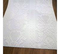 AS Creation Expanded Blown Vinyl Wallpaper White Cameo 2616-18 Full Roll