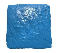 ＡＷＨＡＯ Textured Concrete Stamping Mat with A Stone Effect, A Vivid Stone Pattern for Tiling, DIY, Blue, for Decorating Your Garden Or