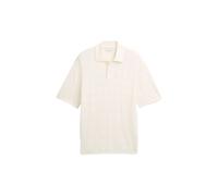 Textured Diamond Knit Polo Tom Tailor Marron L