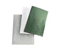 Textured Embossing Folder Butterfly Flower Tree Embossing Stencils Textured Scrapbooking Templates for Card Making Pattern