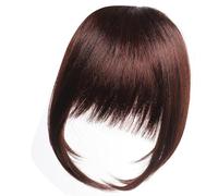 Textured False Bangs Hair Toppers With Light Construction For Comfortable All Day Wear Daily Styling Clip On Bangs For Daily Use